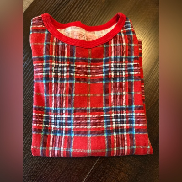 Wondershop Red Plaid Kids Pajama Set - Picture 8 of 9